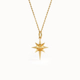 North Star Pendant Necklace for Women - BRENNMORE 