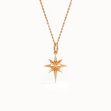North Star Pendant Necklace for Women - BRENNMORE 