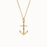 Anchor Pendant Necklace for Women - BRENNMORE 
