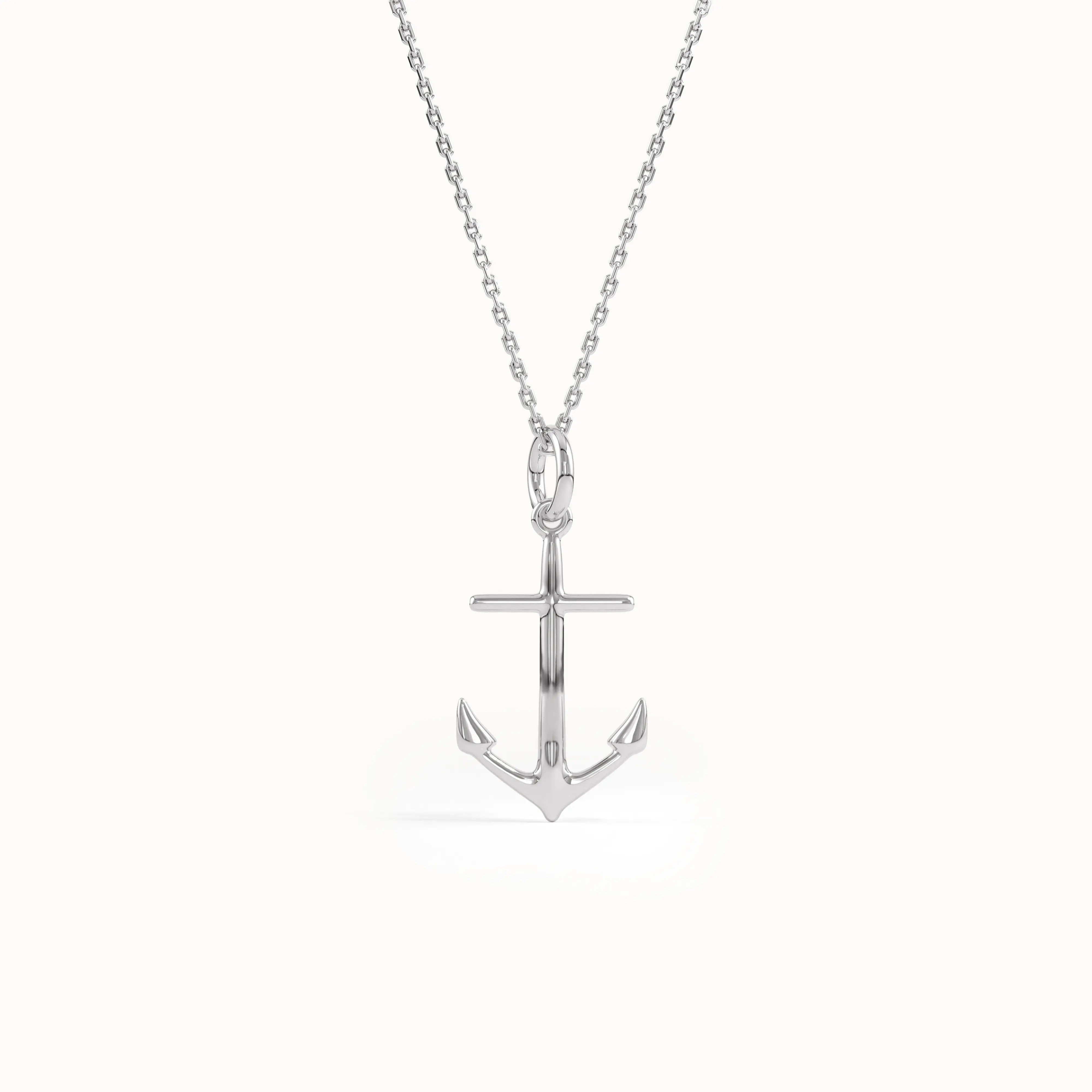 Anchor Pendant Necklace for Women - BRENNMORE 
