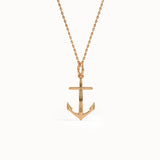 Anchor Pendant Necklace for Women - BRENNMORE 
