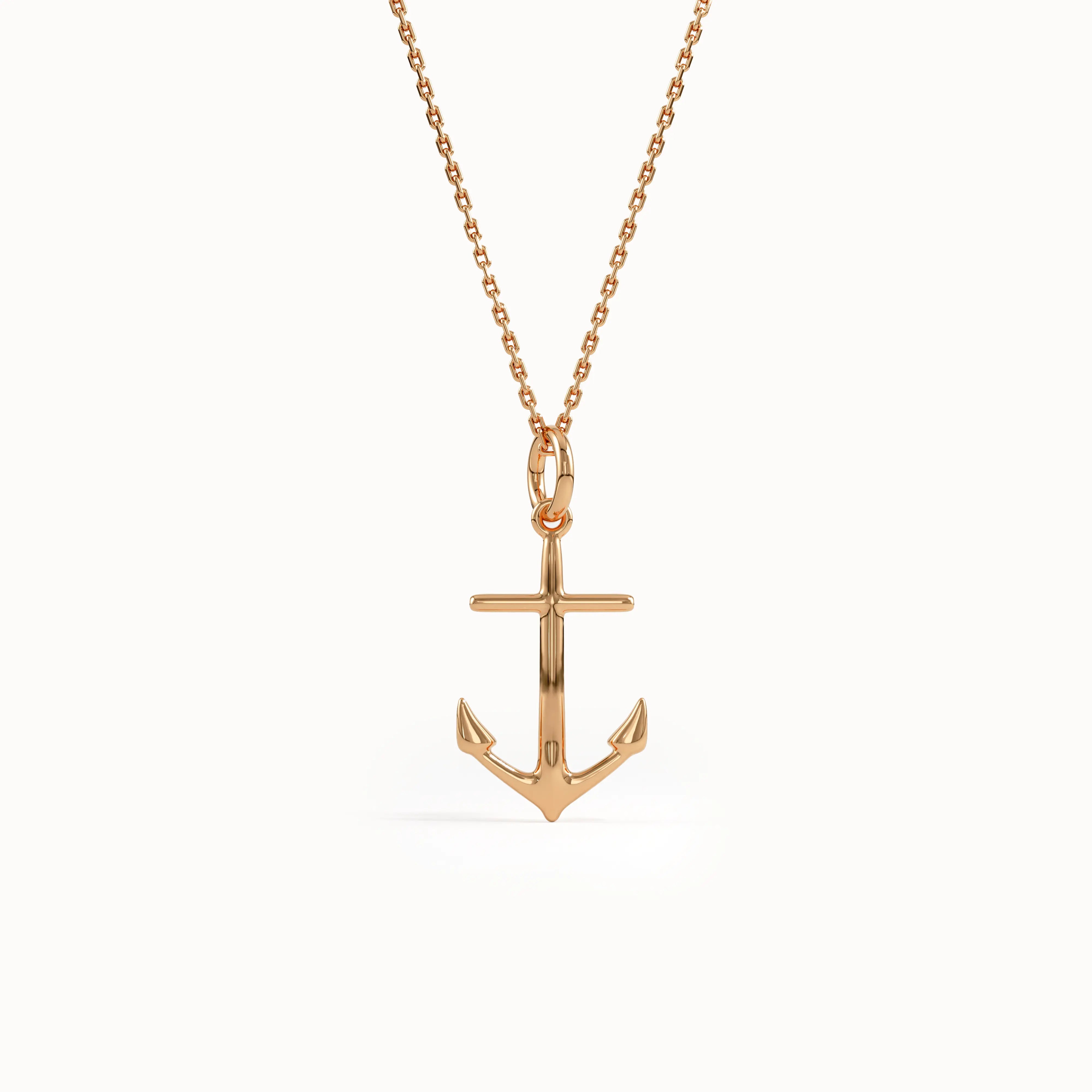 Anchor Pendant Necklace for Women - BRENNMORE 