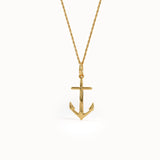 Anchor Pendant Necklace for Women - BRENNMORE 