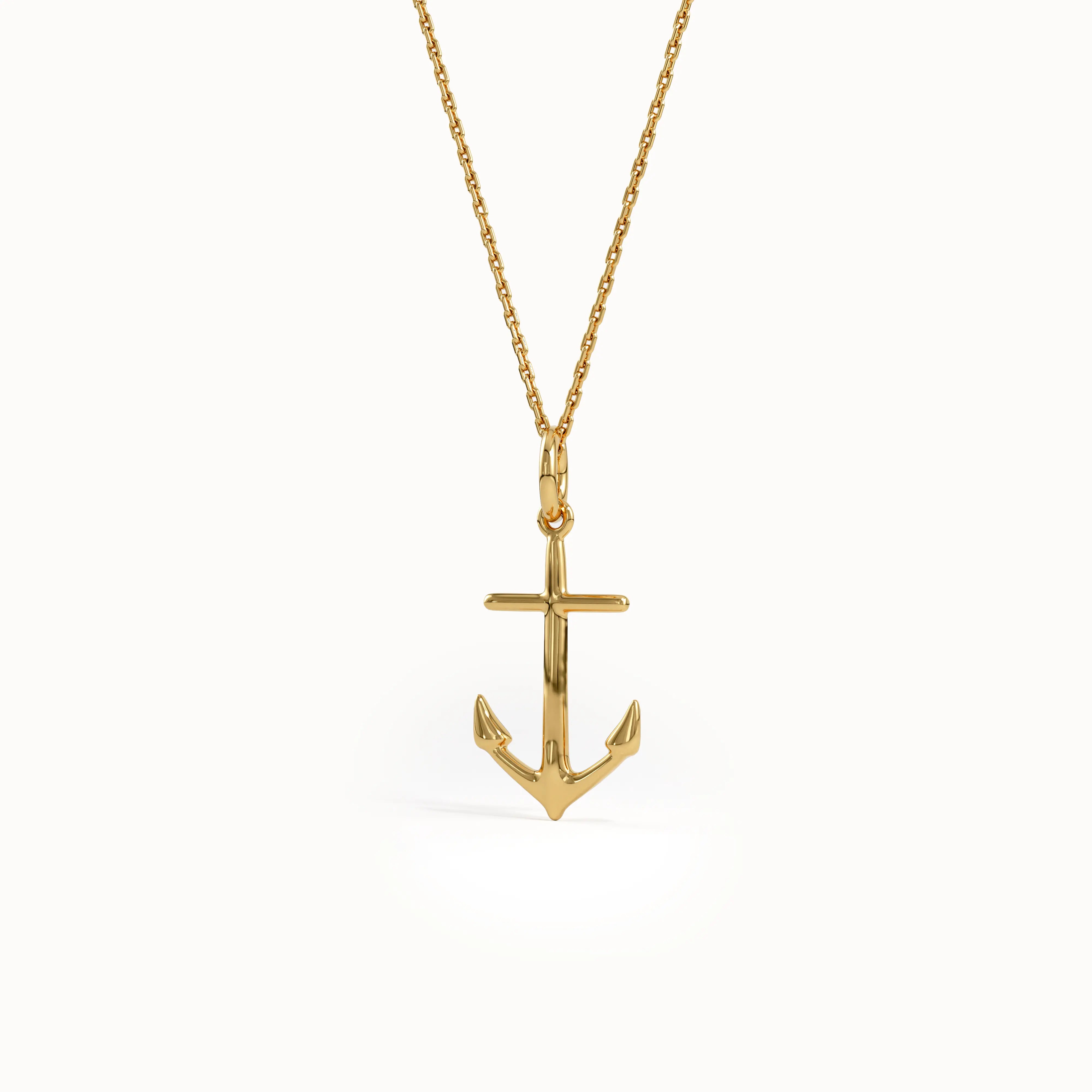 Anchor Pendant Necklace for Women - BRENNMORE 