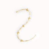 14k Gold Butterfly Chain Bracelet