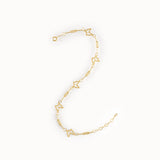 Gold Chain Butterfly Bracelet
