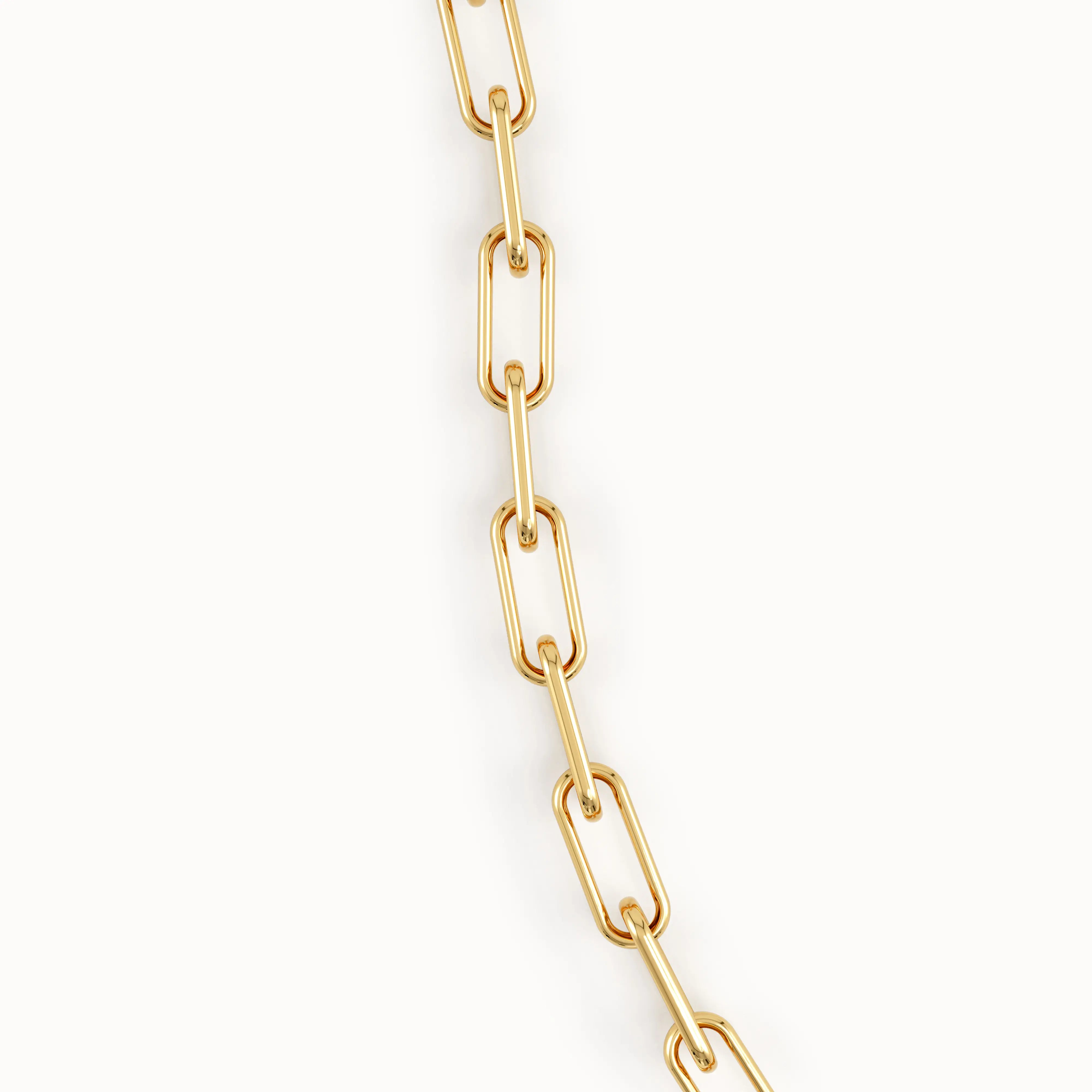 Slim Link Chain Bracelet in 14K Gold - BRENNMORE