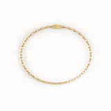 Gold Rolo Chain Bracelet