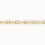 Gold Rolo Chain Bracelet