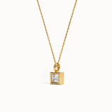 Princess Solitaire Necklace My Store