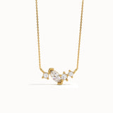 Cluster Diamond Necklace My Store