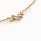 Cluster Diamond Necklace My Store