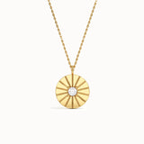 Sun Coin Necklace My Store