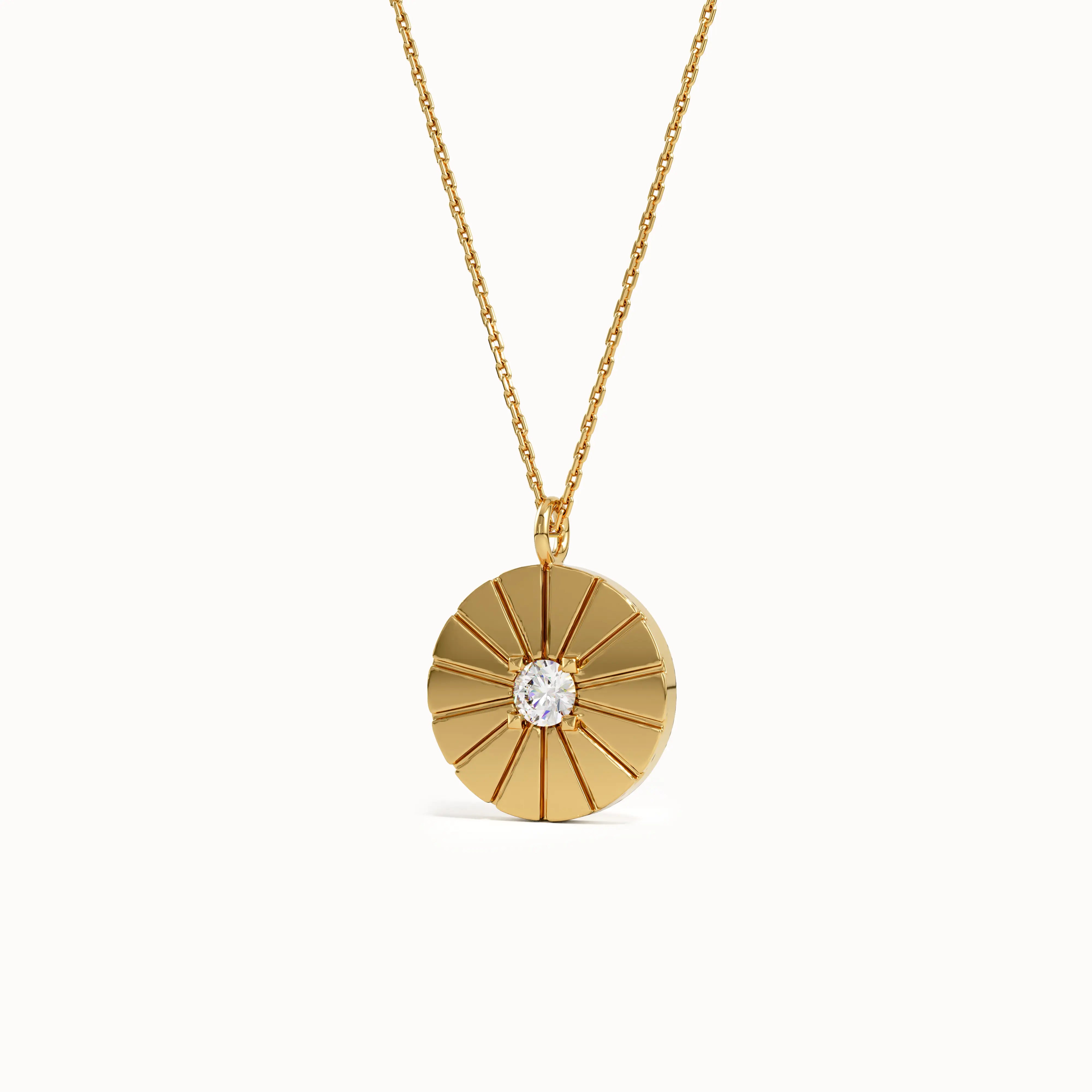 Sun Coin Necklace My Store