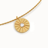 Sun Coin Necklace My Store