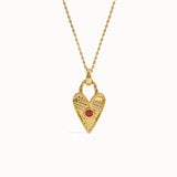 Birthstone Heart Necklace My Store