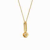 Solo Diamond Pendant Necklace