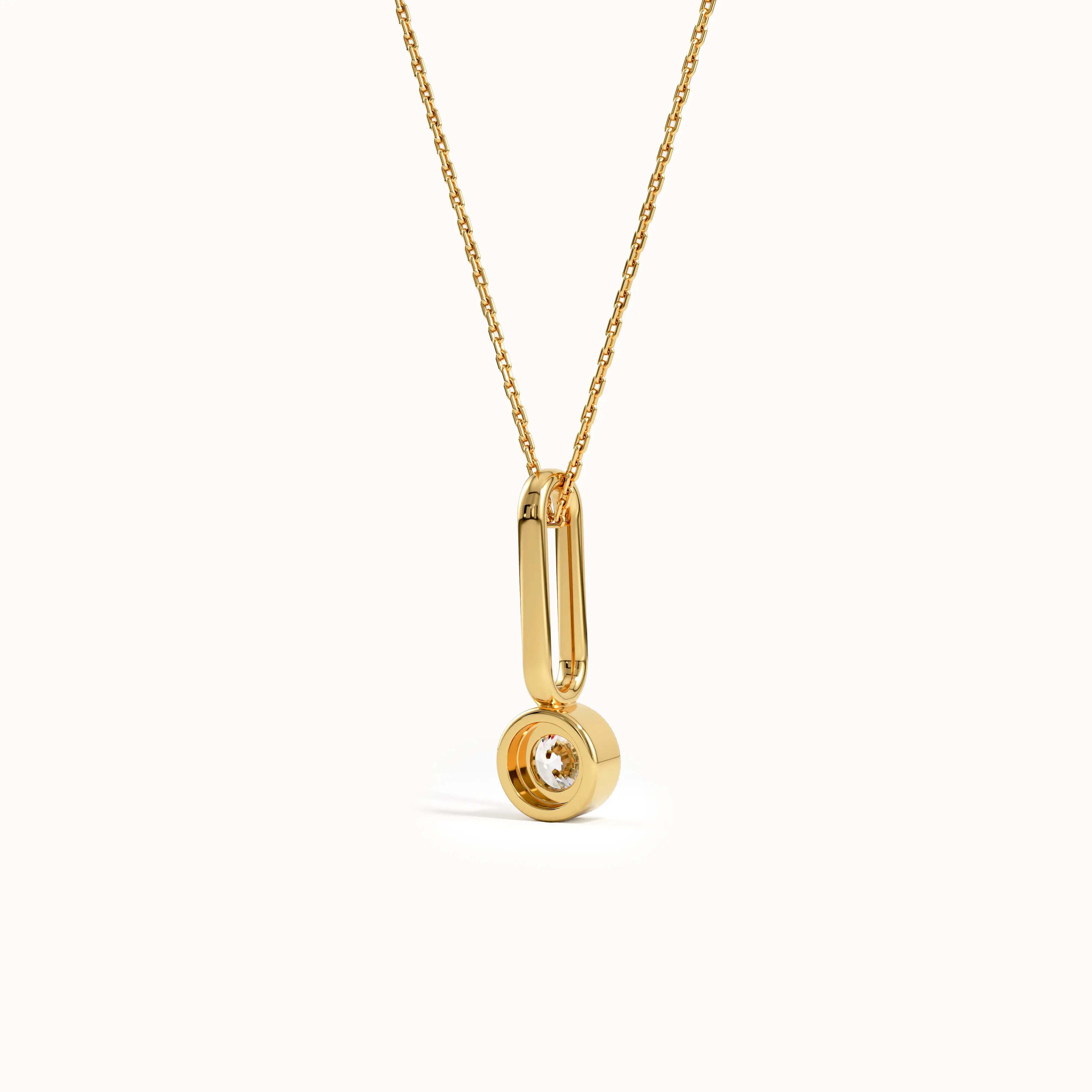 Solo Diamond Pendant Necklace My Store