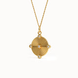 Circles Round Pendant Necklace