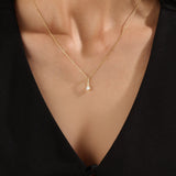 Unique Solo 14k Gold Vermeil Necklace