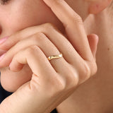 Curve Band Wedding Ring