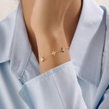 Clover 14k Gold Vermeil Bracelet