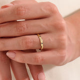 Celestial Sapphire Wedding Band - BRENNMORE 