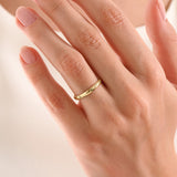 Celestial Emerald Wedding Band - BRENNMORE 