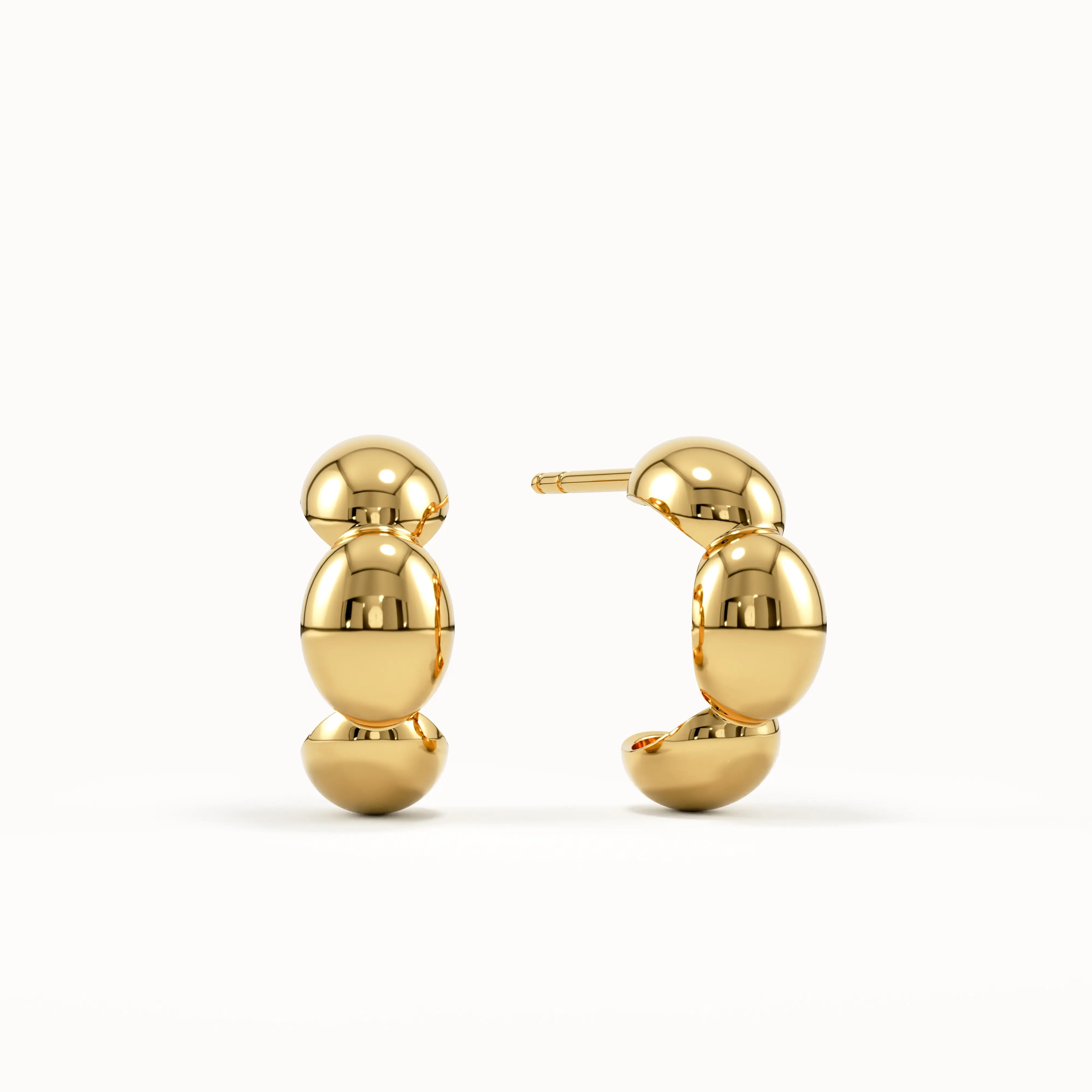 Bumpy Stud Earring My Store