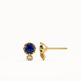 Sapphire Stud Earrings for Women My Store