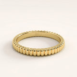 Minimalist Band 14k Gold Vermeil Ring
