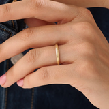 Simple Band 14k Gold Vermeil Ring