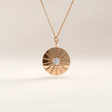 14k Gold Coin Vermeil Necklace
