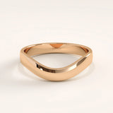 Curve Band 14k Gold Vermeil Ring