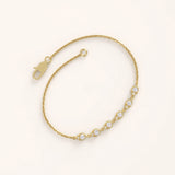 Sparkling 14k Gold Vermeil Bracelet