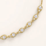 Sparkling 14k Gold Vermeil Bracelet