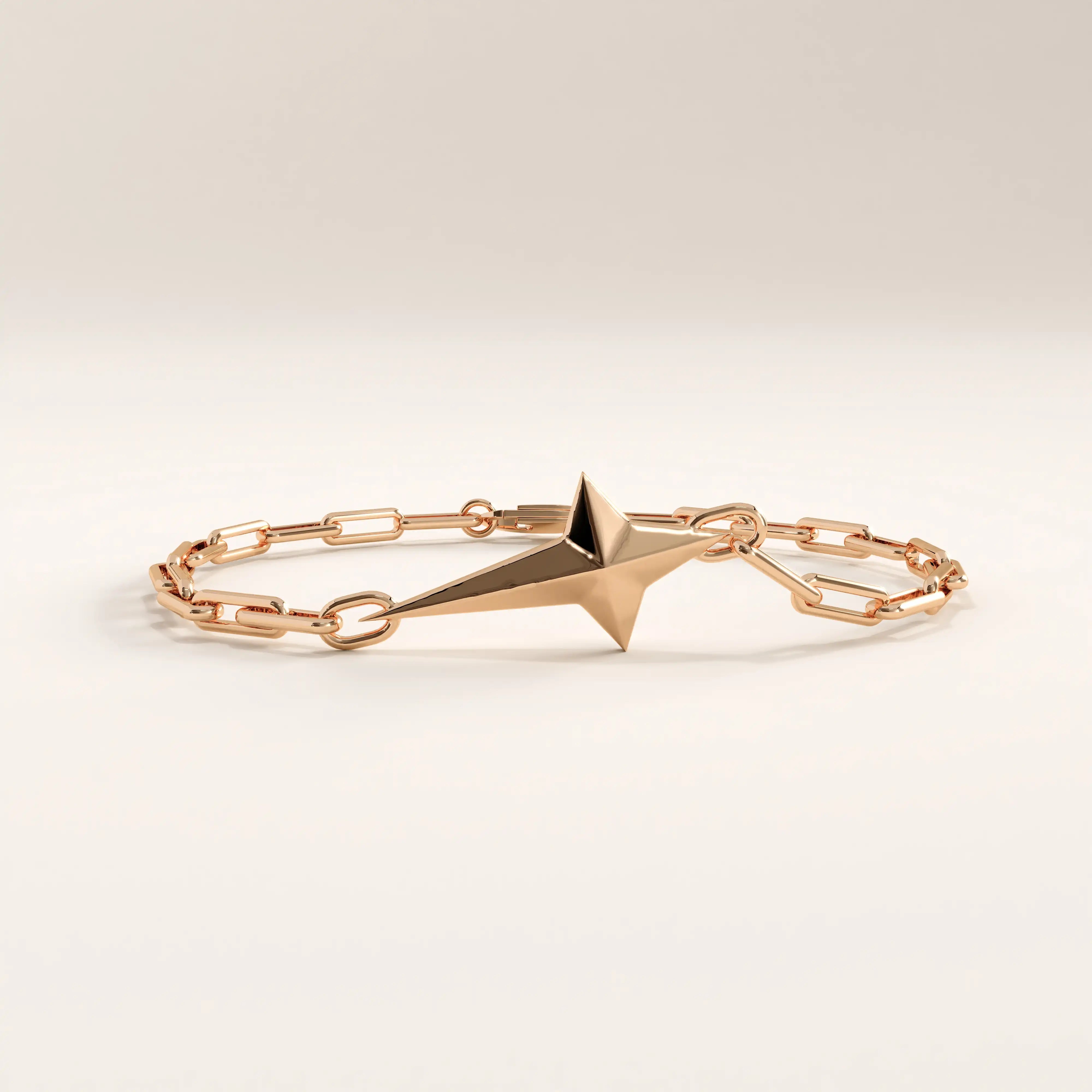 14k Gold Cross Vermeil Bracelet