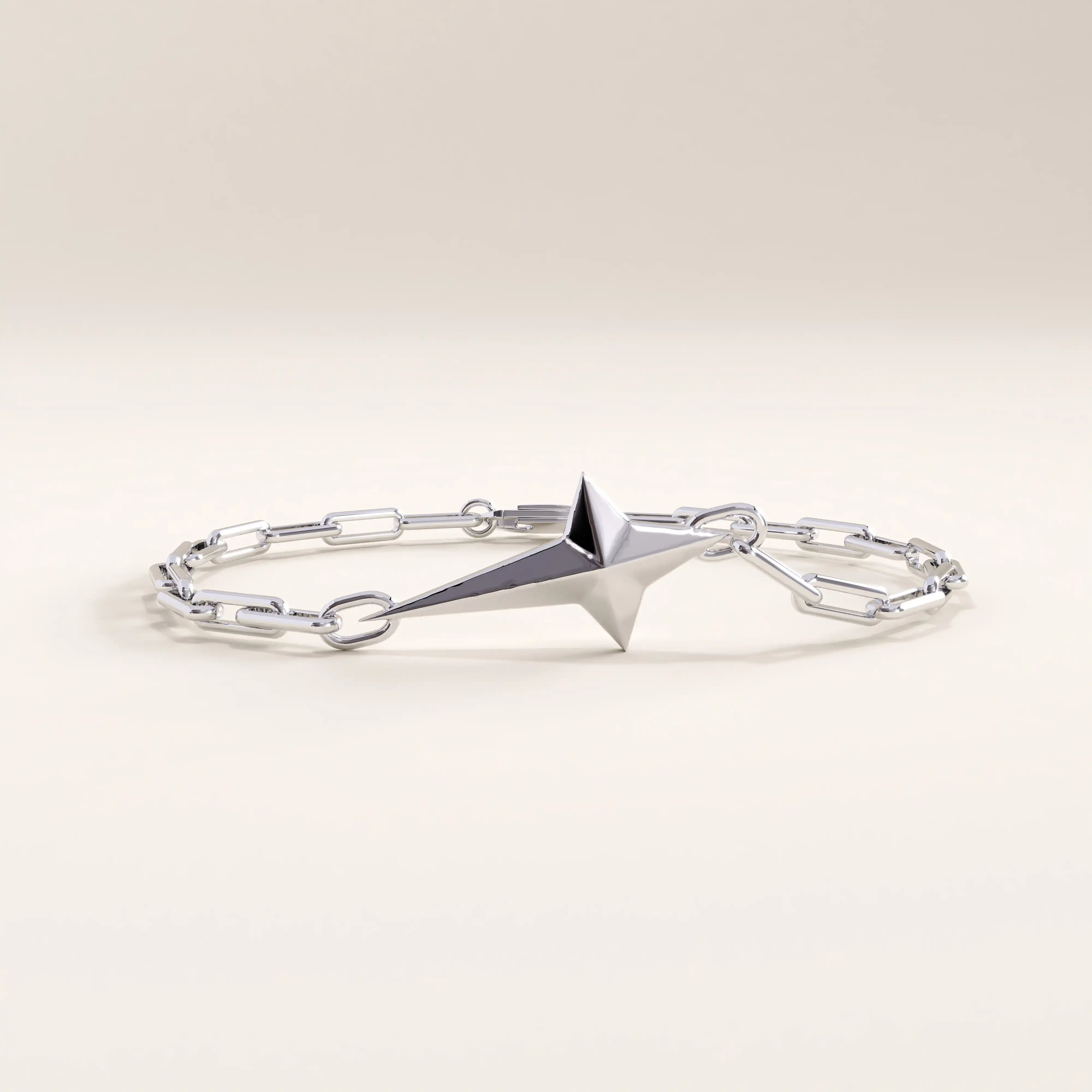 14k Gold Cross Vermeil Bracelet