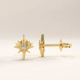 Vermeil Star Stud Earrings