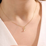 Gemini Pearl Pendant Necklace
