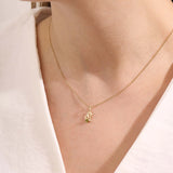 Leo Peridot Pendant Necklace