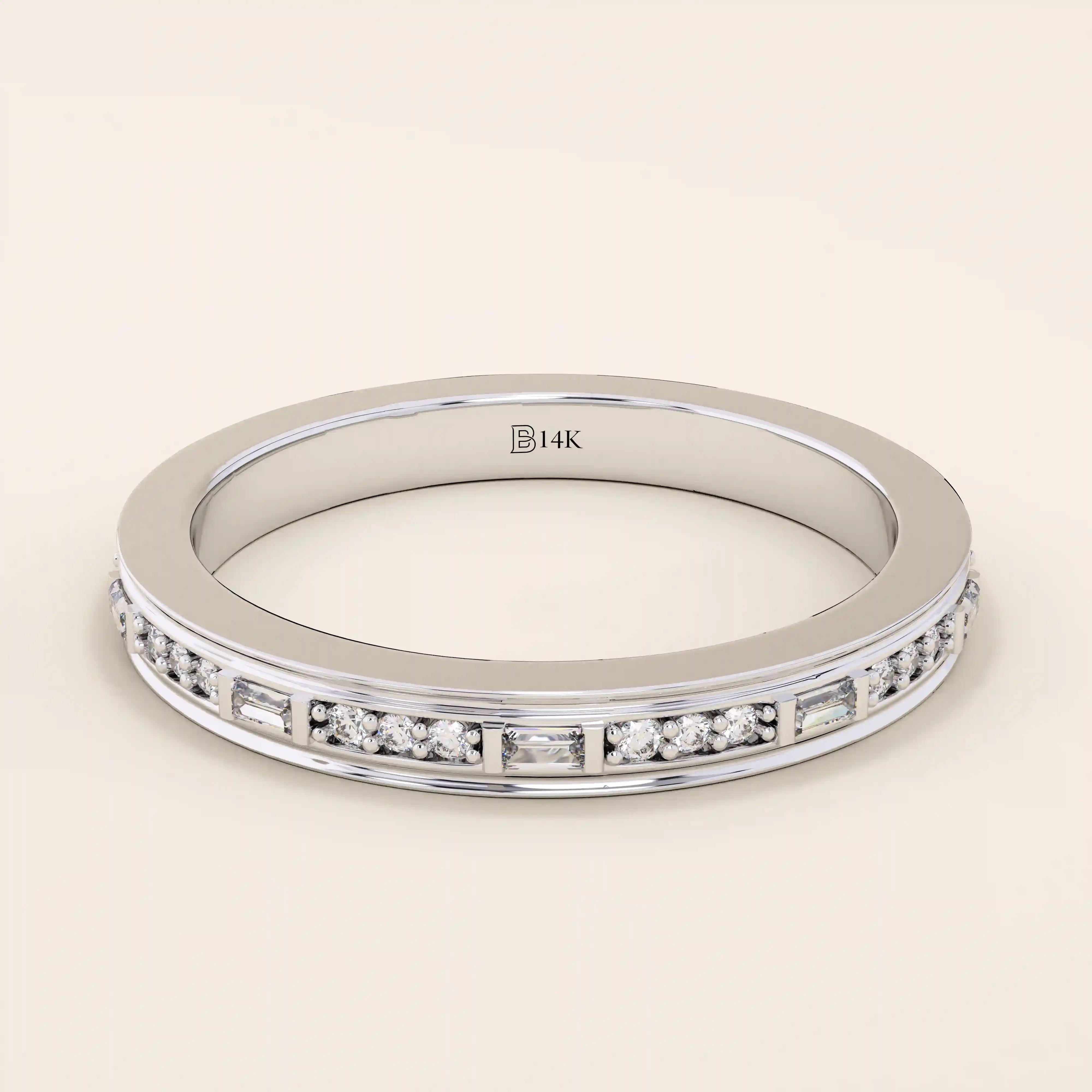 アクセサリー Essence Baguette Ring Y Essence Baguette Ring Y – YON (ヨン）| 公式オンラインサイト