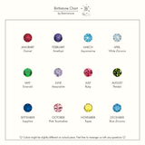 Heart Family Birthstone Necklace