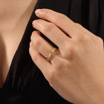 DOME MILGRAIN PLAIN 14K SOLID YELLOW GOLD ALLIANCE UNISEX WEDDING BAND