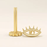 PLAIN EVIL EYE PIERCING IN 14K SOLID GOLD
