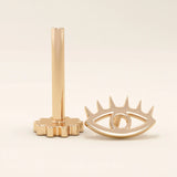 PLAIN EVIL EYE PIERCING IN 14K SOLID GOLD