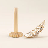 FEATHER PIERCING IN 14K SOLID GOLD FOR WOMEN