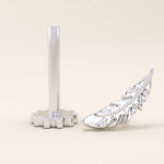 FEATHER PIERCING IN 14K SOLID GOLD FOR WOMEN