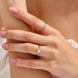 Lab Diamond Eternity Ring in Gold