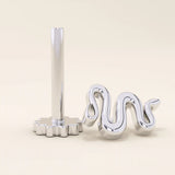unisex MINIMALIST SNAKE PIERCING in 14k solid gold